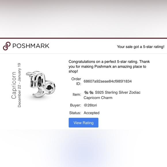 🐘🐘 S925 Sterling Silver Zodiac Leo Charm - Picture 4 of 4